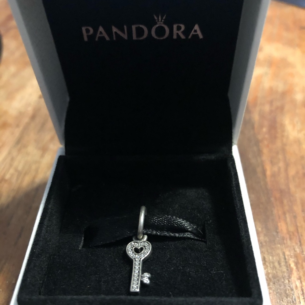Pandora key dangle charm
